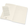 Блокнот MOLESKINE VOLANT POCKET, линейка, синий/желтый янтарный QP711B41M17